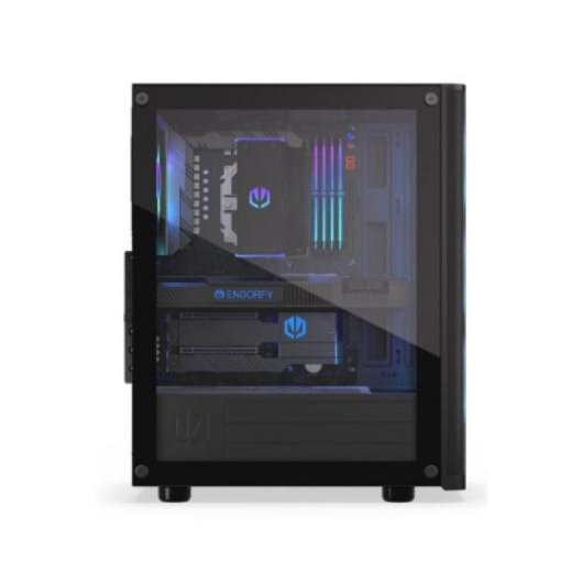 Torre Gaming ENDORFY Ventum 200 ARGB 4x120mm Cristal Templado ATX/Midi-Tower Negro