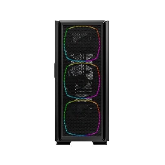 Tour Montech Sky Two GX noire EATX 3x140 mm USB-C Mesh sans fenêtre