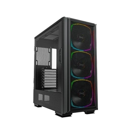Tour Montech Sky Two GX noire EATX 3x140 mm USB-C Mesh sans fenêtre