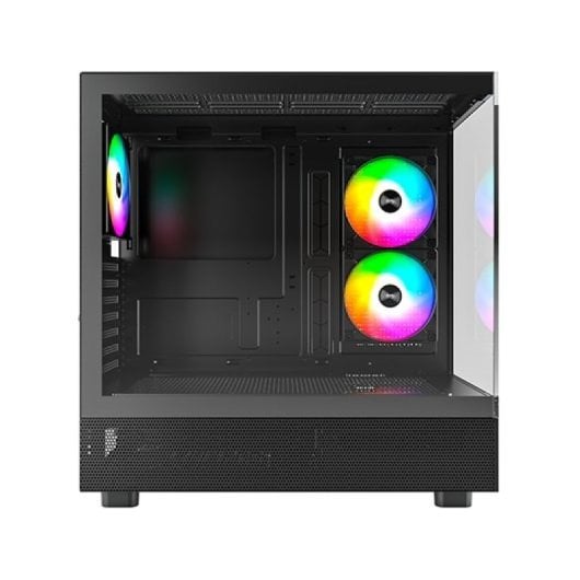 Torre ATX Montech XR (B) Negro ARGB 3x120mm Ventana Lateral VGA 420mm