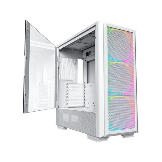 Torre Montech SKY TWO GX White EATX 3x140mm Mesh GPU 400mm USB-C