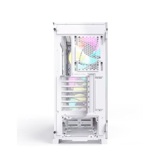 Torre ATX Montech Air 1000 Premium Bianco 4 ventole ARGB Finestra laterale VGA 340mm