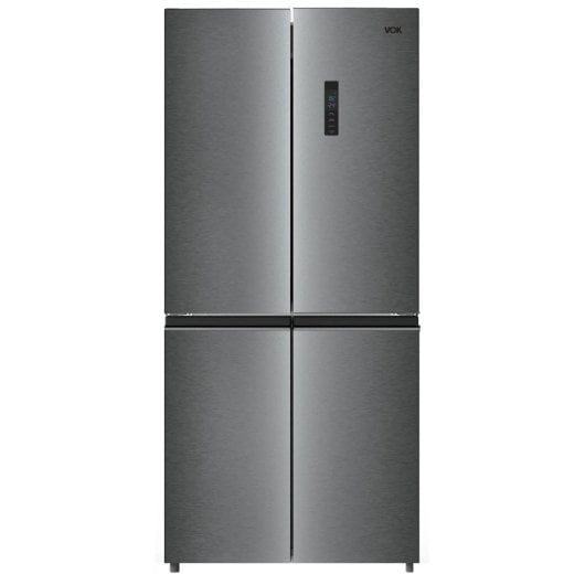 Frigorífico Vok Americano 182cm 475L Clase E Inox No Frost Motor Inverter LED