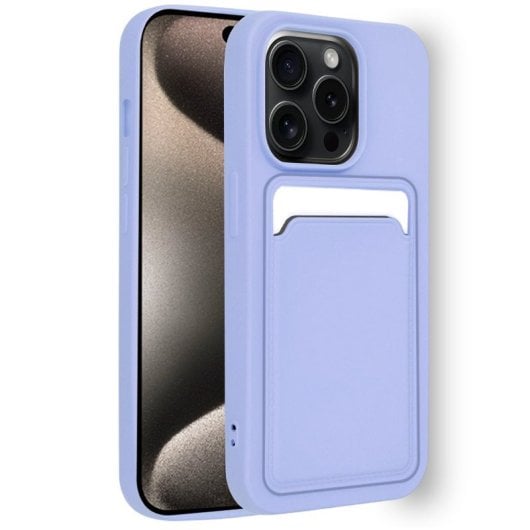 COOL Card Case für iPhone 15 Pro Max Violett