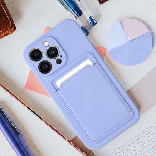 COOL Card Case für iPhone 15 Pro Max Violett