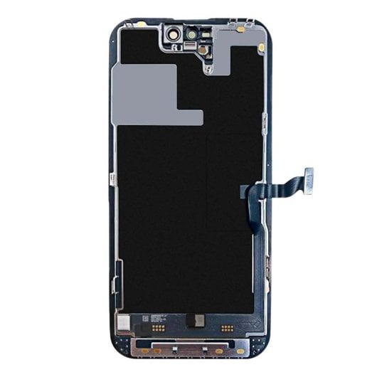 Fantástico Ecrã Completo para iPhone 14 Pro Max (Qualidade AAA+) Preto