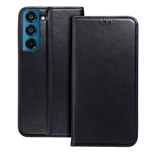 COOL Flip Cover Hülle für Samsung M356 Galaxy M35 5G Schlichtes Schwarz