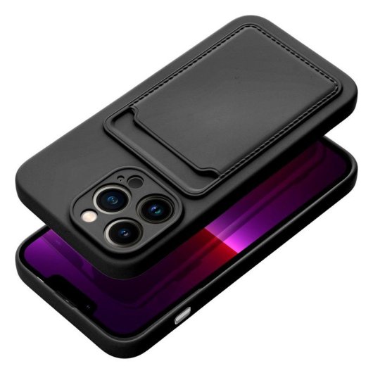 Carcasa COOL Card para iPhone 15 Pro Negro