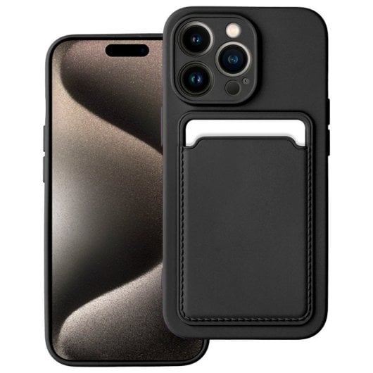 COOL Card Case für iPhone 15 Pro Max Schwarz
