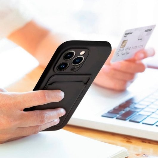 COOL Card Case für iPhone 15 Pro Max Schwarz