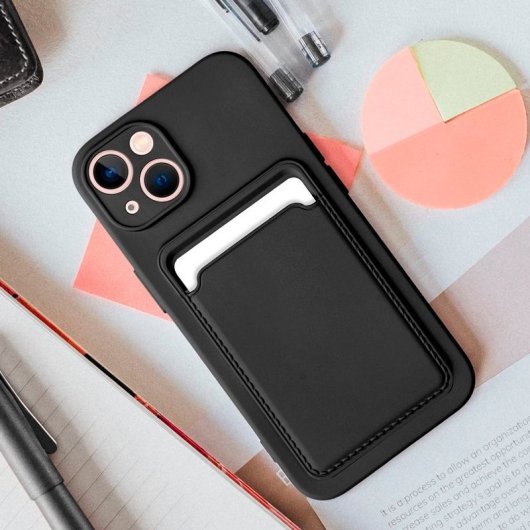 COOL Card Case für iPhone 15 Pro Max Schwarz