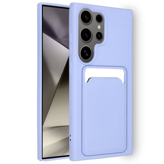 Carcasa COOL Card para Samsung S928 Galaxy S24 Ultra Violeta