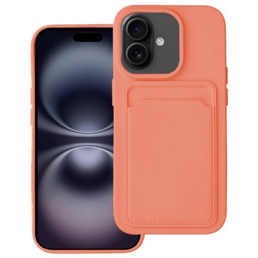 Carcasa COOL Card para iPhone 16 Rosa