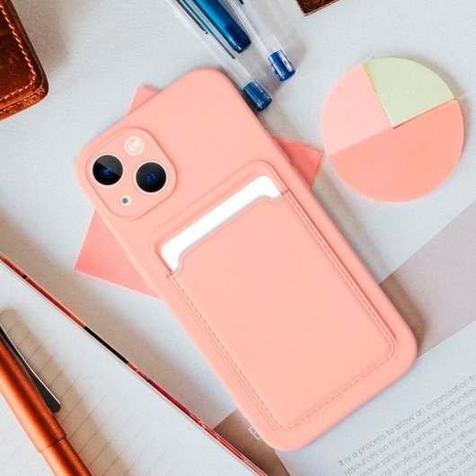 Carcasa COOL Card para iPhone 16 Rosa