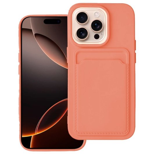 Carcasa COOL Card para iPhone 16 Pro Max Rosa