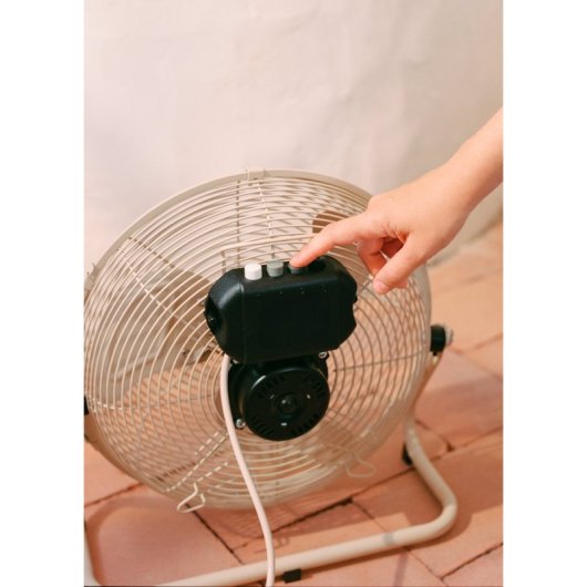 Ventilador de Suelo Create Motor 100% Cobre 45W-80W 3 Velocidades 12/16 pulgadas