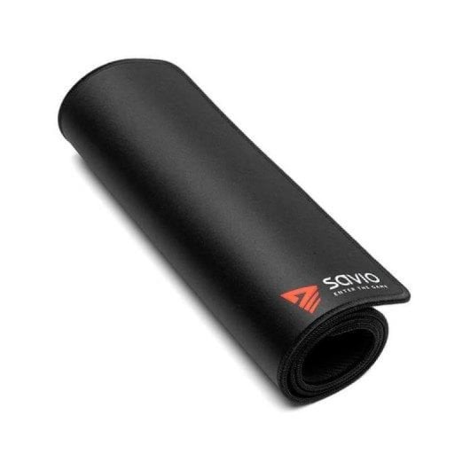 Alfombrilla Savio BK Edition Turbo D XL Black Edition 900x400mm Antideslizante