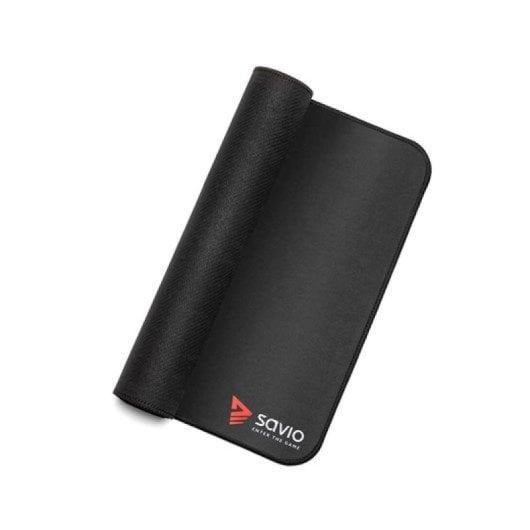 Alfombrilla Savio BK Edition Turbo D XL Black Edition 900x400mm Antideslizante