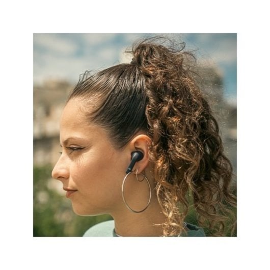 Auriculares Hune Eco Soja TWS Bluetooth Cancelación Activa 25 h Azul Océano