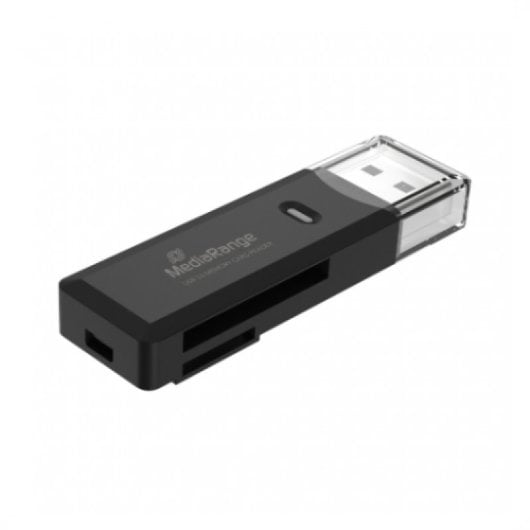 Lector de tarjetas SD Mediarange MRCS507 USB 3.0 5 Gbit/s Negro Plug&Play