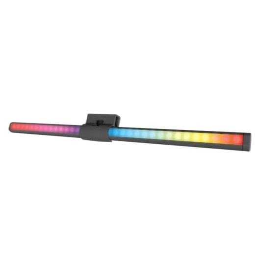 Lâmpada USB Savio LB-01 com controlo táctil RGB de 8 cores e 5 W para monitor
