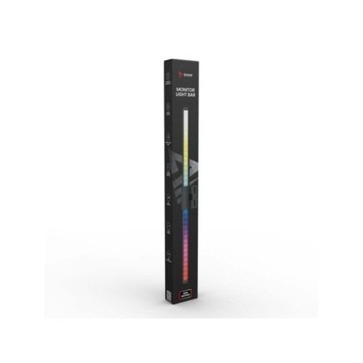 Lâmpada USB Savio LB-01 com controlo táctil RGB de 8 cores e 5 W para monitor