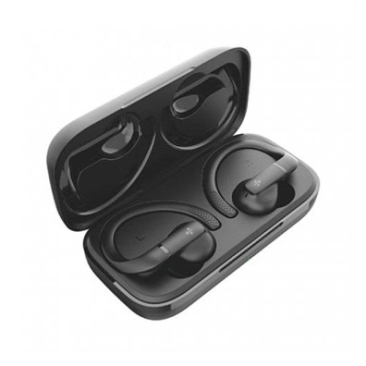 Auriculares Hune Eco Haba Sport TWS Bluetooth IPX5 10h Cinza Rocha