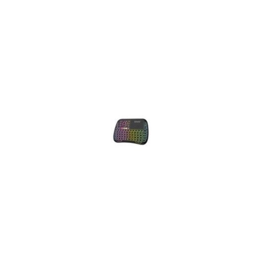 Savio KW-04 QWERTY-Tastatur, kabellos, Touchpad, USB C, mehrfarbig, 300 mAh
