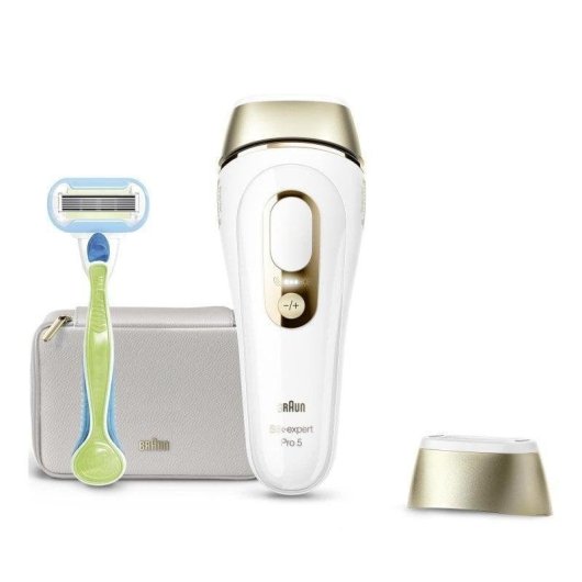 Depiladora Luz Pulsada IPL Braun IPL PL5052 2 Modos Ergonómica