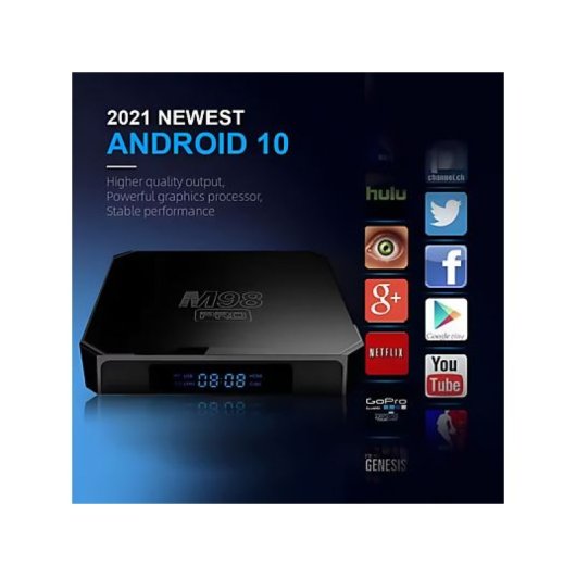 TV Box Karawan M98PRO Android 2GBx16GB 4K HDR Cortex-A53 WiFi Bluetooth