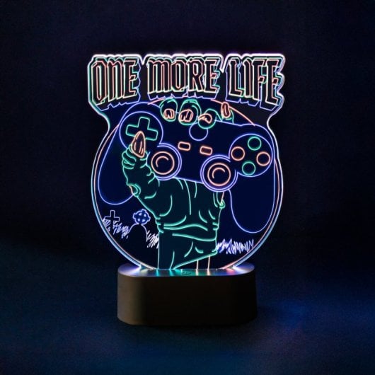 Lámpara Erik ABS Metacrilato Modos Iluminación USB Tipo C Pilas AAA 17x20x5,5cm