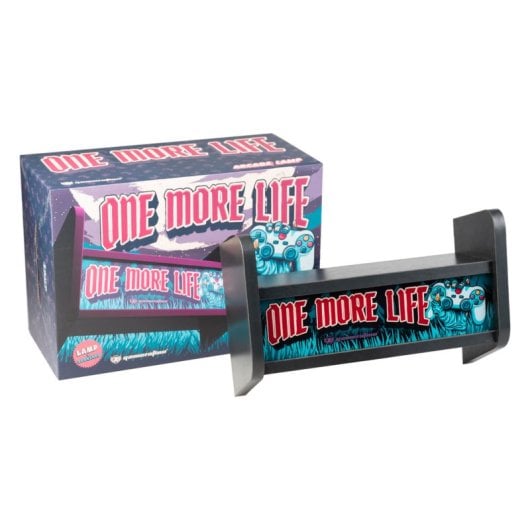 Lámpara Erik Arcade Marquesina MDF/Acrilato Batería 2000mAh USB-C Estantería 34cm