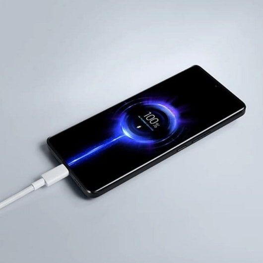 Xiaomi HyperCharge Combo 90W Cargador de Pared GaN USB-A Blanco + Cable USB-C 1m
