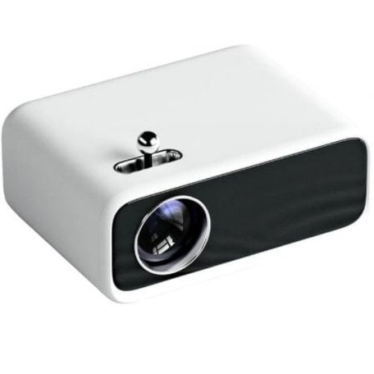 Proyector Wanbo HD 250 lúmenes LCD Mini Pro Portátil Bluetooth HDMI Blanco