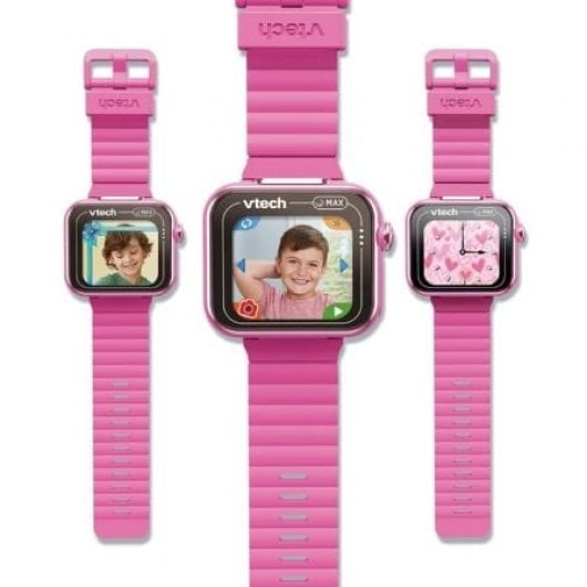 Smartwatch VTech Kidizoom Smartwatch Max Rosa, doble cámara, control parental y juegos