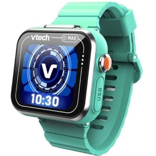 Smartwatch VTech Kidizoom Smartwatch Max Pantalla Táctil/Doble Cámara/Aguamarina