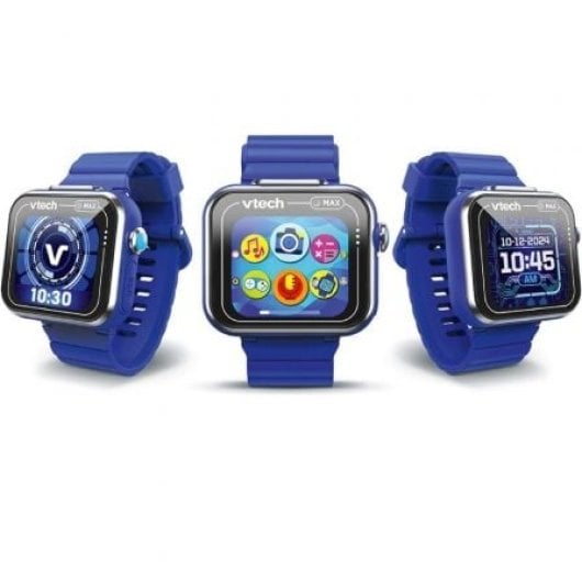 VTECH Kidizoom Smartwatch Max, Blau, Touchscreen, 256 MB, 2 Kameras, Kindersicherung
