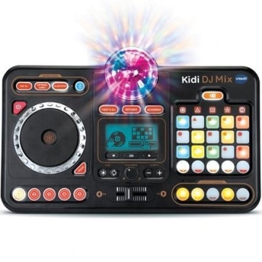 Mesa de mezclas VTech Kidi DJ Mix Bluetooth micrófono luces DJ efectos personalizados