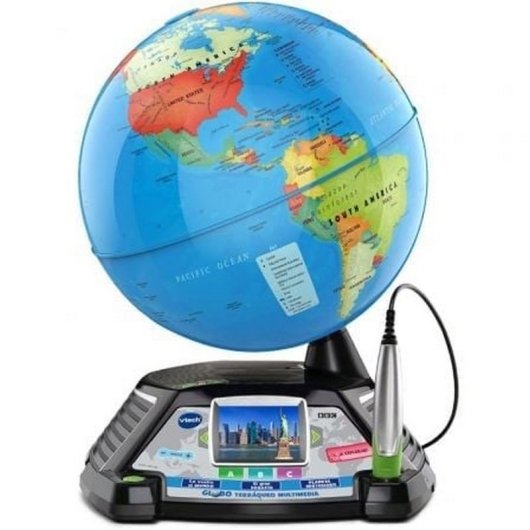 VTech Interaktiver Multimedia-Globus LCD 2,7″ 600 BBC-Videos 28cm Durchmesser