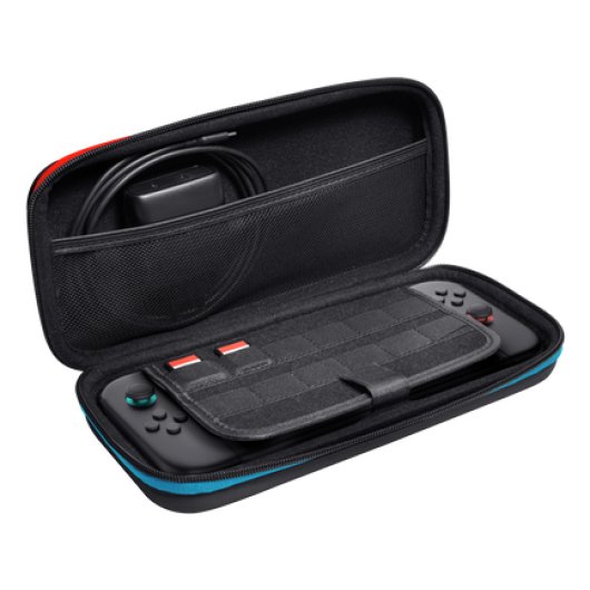 Custodia rigida Trust Gaming GXT 1251 XL per Nintendo Switch 2, nera, antiurto