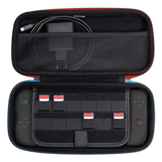 Custodia rigida Trust Gaming GXT 1251 XL per Nintendo Switch 2, nera, antiurto
