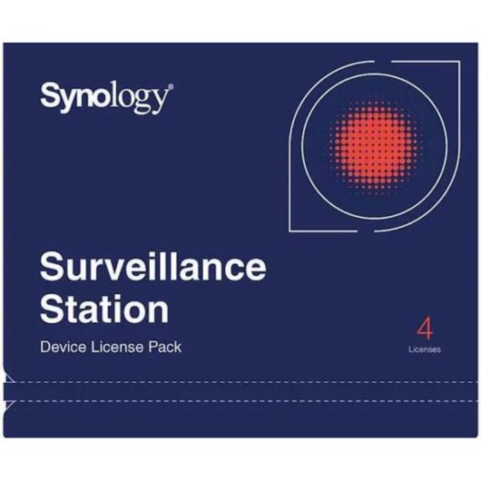 Licence d’extension Synology Surveillance Station 4 dispositifs pour NAS NVR