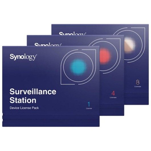 Licence d’extension Synology Surveillance Station 4 dispositifs pour NAS NVR