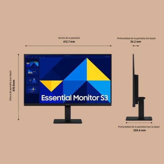 Samsung S27D304GAU 27" IPS FullHD 100Hz Ultra Delgado