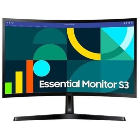 Monitor Samsung 24? 1920x1080 100Hz VA Curvo 1800R Eye Saver Mode VESA