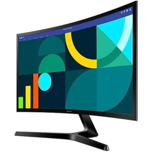 Monitor Samsung 24? 1920x1080 100Hz VA Curvo 1800R Eye Saver Mode VESA
