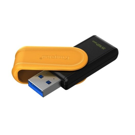 Kingston DataTraveler Exodia S 512 GB USB 3.2 Gen 1 Schwarz/Gelb Flash-Laufwerk mit drehbarer Kappe