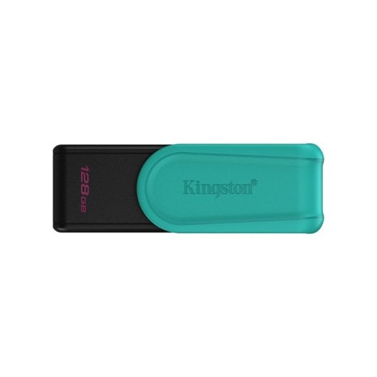 Kingston DataTraveler Exodia S 128 GB USB 3.2 Gen 1 Schwarz/Türkis USB-Stick mit drehbarer Kappe