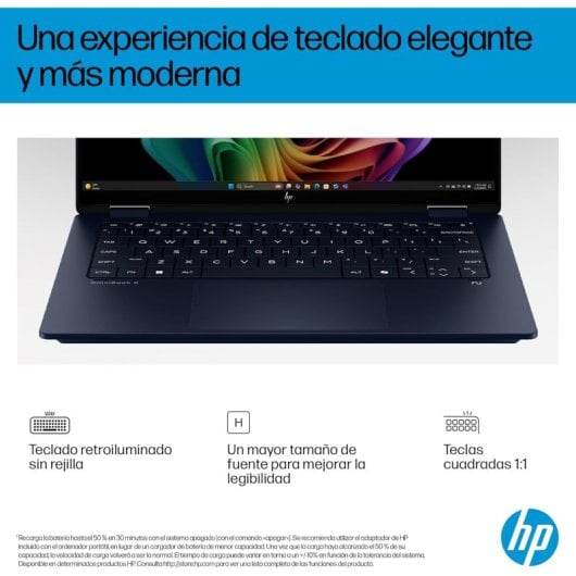 HP OmniBook X Flip 14-fm0008ns 14" Intel Core Ultra 7 258V 32GB 1TB 3K Táctil Windows 11