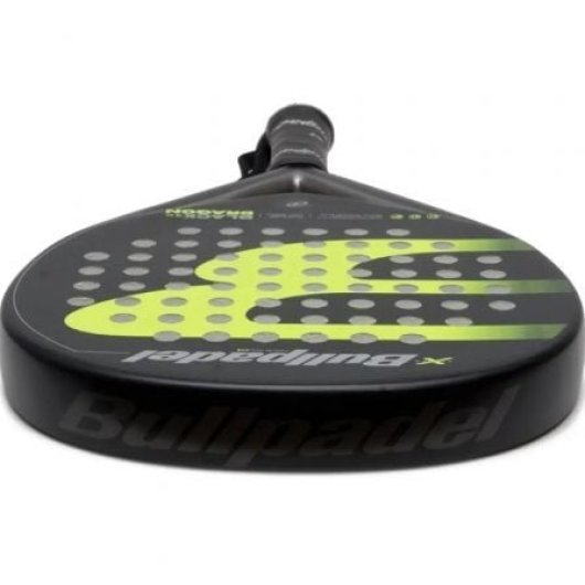 Pala de pádel Bullpadel Black Dragon 4.0 EVA ultrablanda redonda control Avanzado
